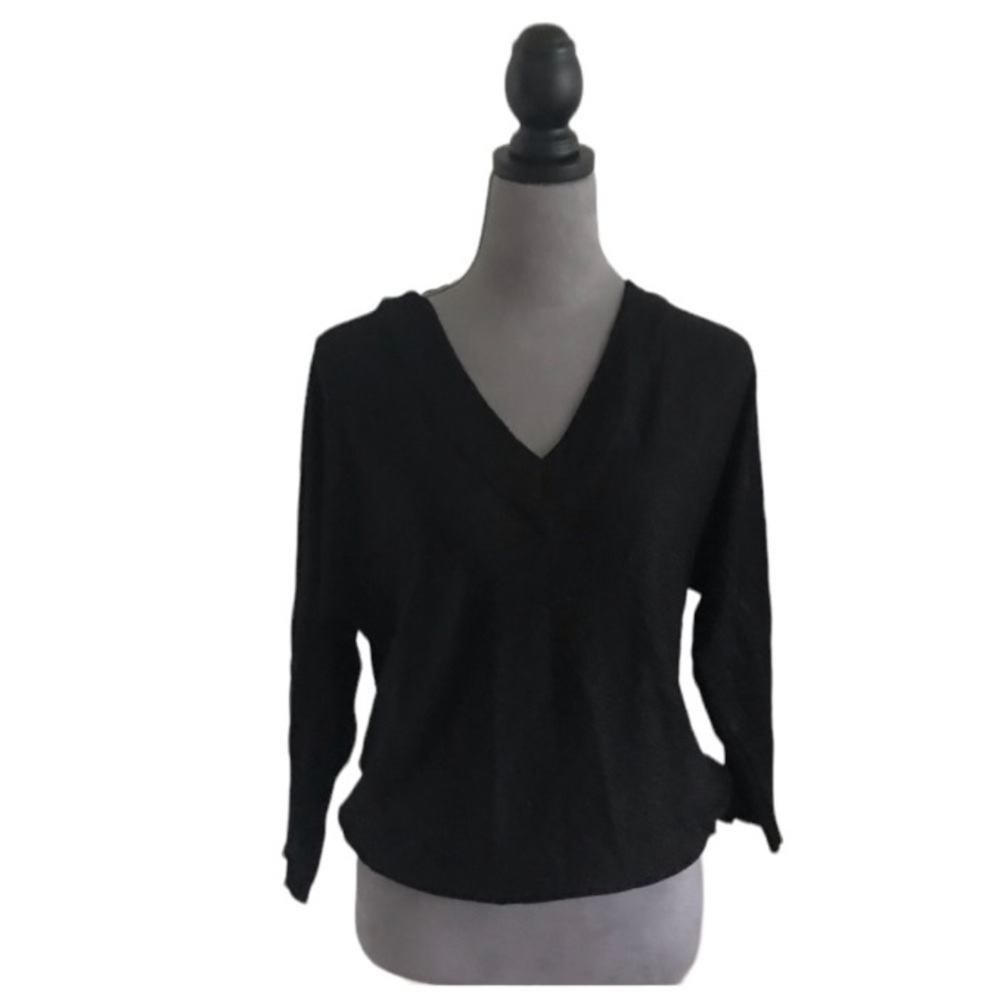 on n’est pas des Anges open back shimmer blouse.